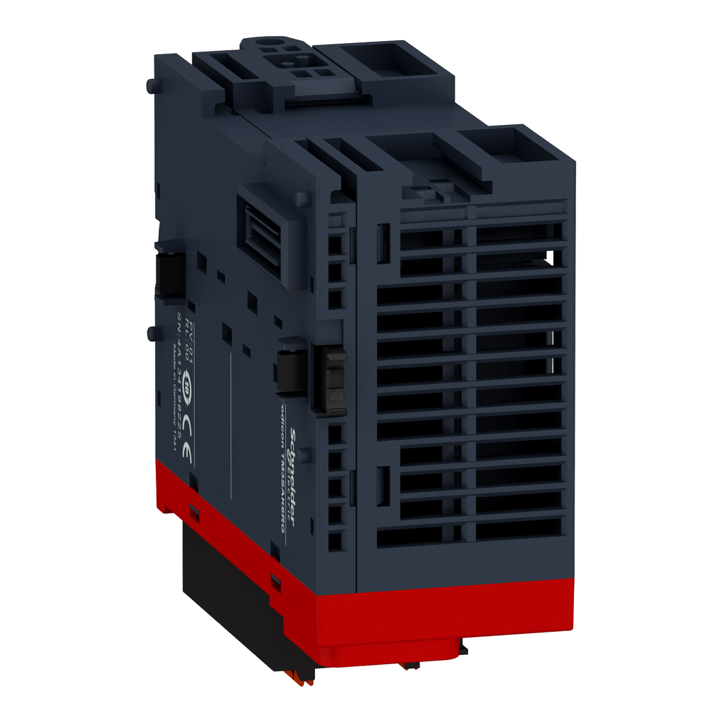 Modicon TM3 - module sécu. ctrl AU/inter/barr/tapis - cat.4 SIL3 - 24VCC - ress.