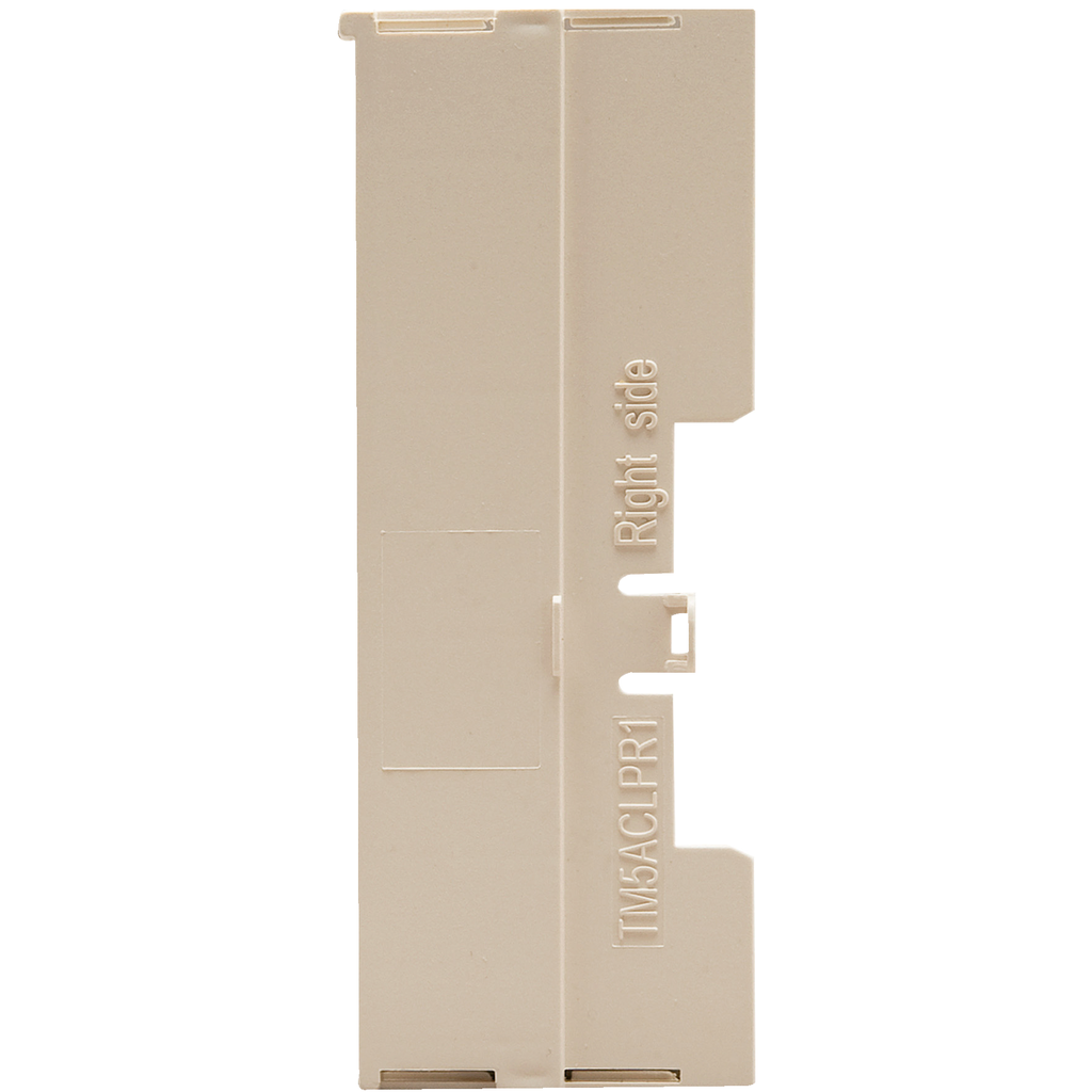 Modicon TM - 10 plaques droites de verrouillage d'embase de bus
