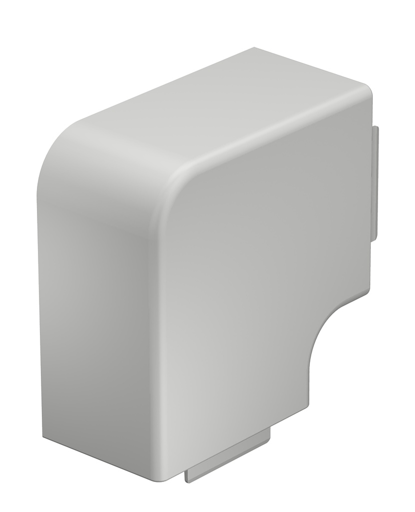 Angle plat 60x90mm Chlorure de polyvinyle blanc pur RAL 9010