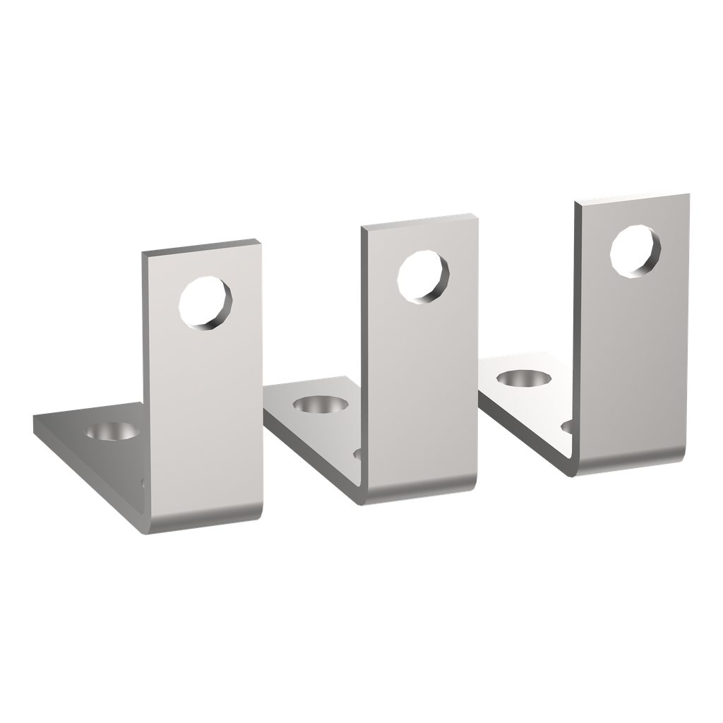 Barres d'extension de bornes latérales à angle droit pour TeSys G115-225 3 pôles