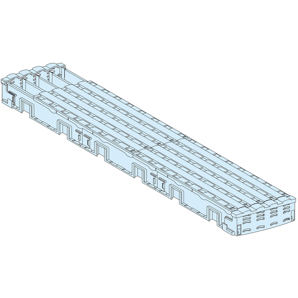 Linergy BW - Jeu de barres isolées - 125 A 4P - L= 450 mm (Powerclip)