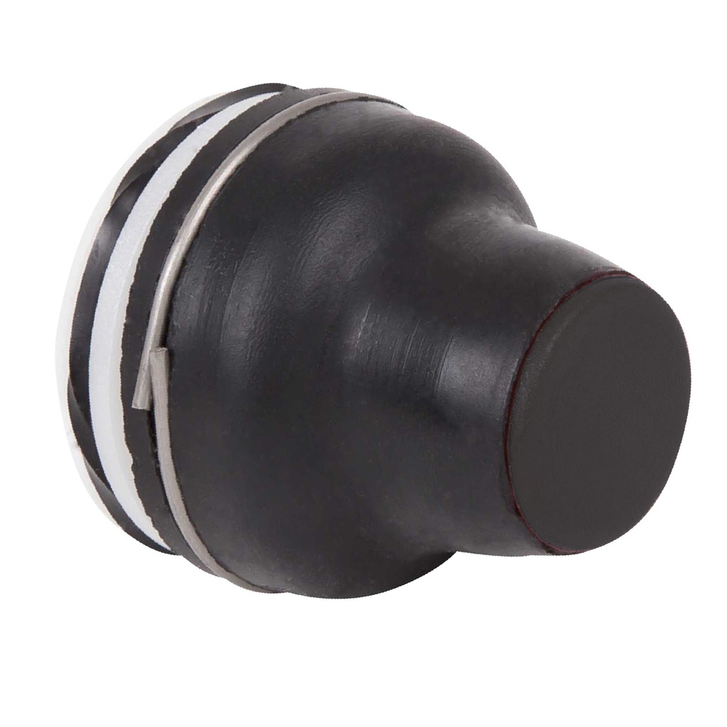 Harmony XACB - tête capuchonnée pour bouton-poussoir - noir - 4mm. -25..+70°C