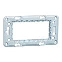 Unica - support de fixation 4 modules - zamac