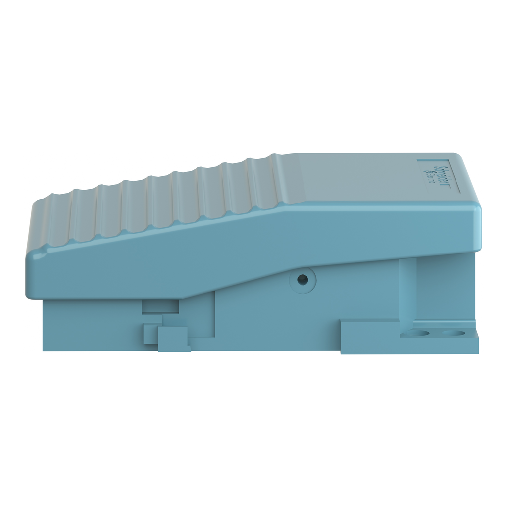 Preventa XPEM - inter. à pied - simple - sans capot - métal.- bleu - 2O+2F