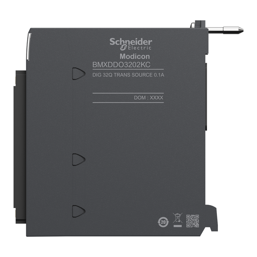 Modicon X80 - module 32 sorties TOR - statique - 24Vcc - 0.1A -verni