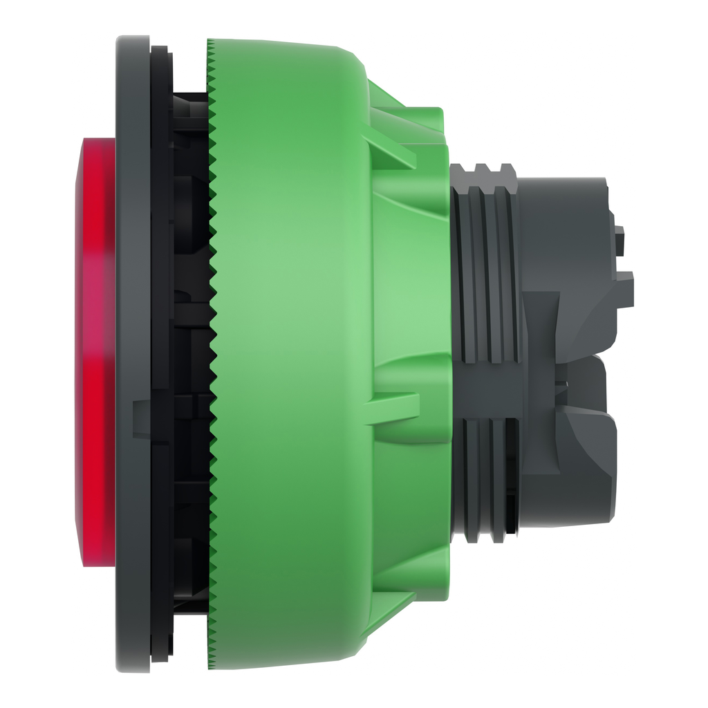 Harmony XB5 - tête bouton poussoir lum DEL - flush - dépassant - rouge
