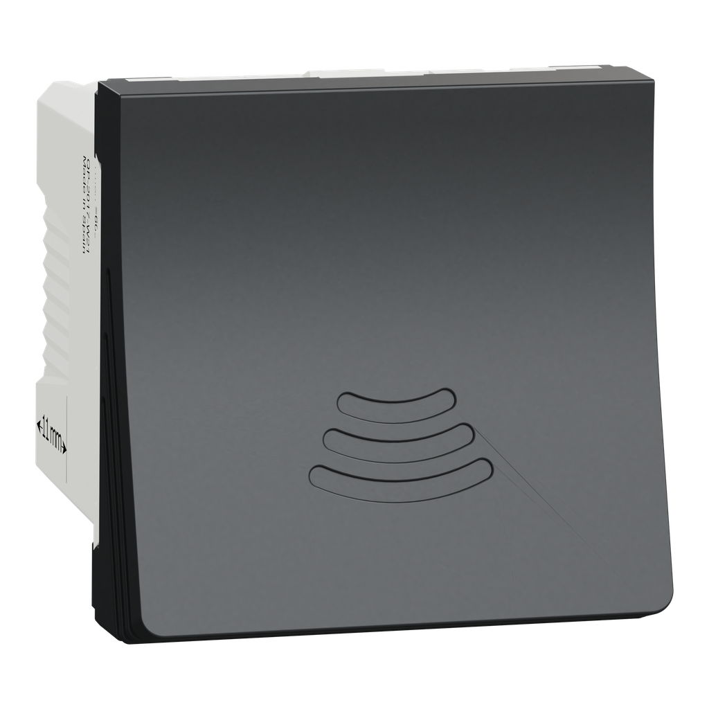 Unica - buzzer - 76-80dB/1m - 230vca - 2 modules - Anthracite - mécanisme seul