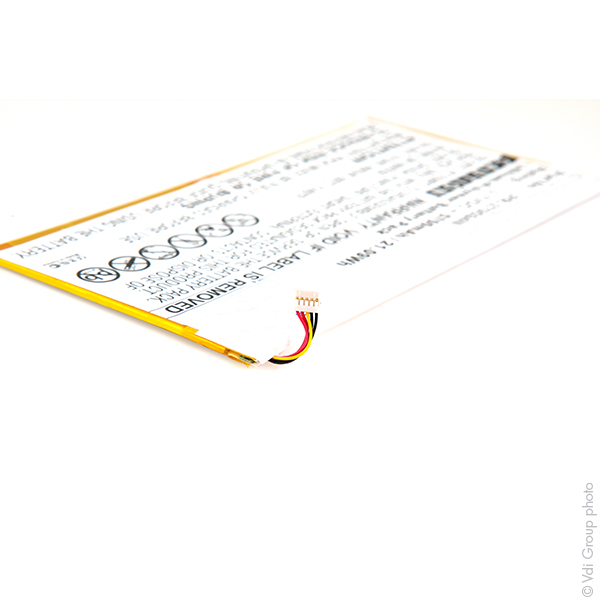 Batterie(s) Batterie tablette 3.7V 5700mAh