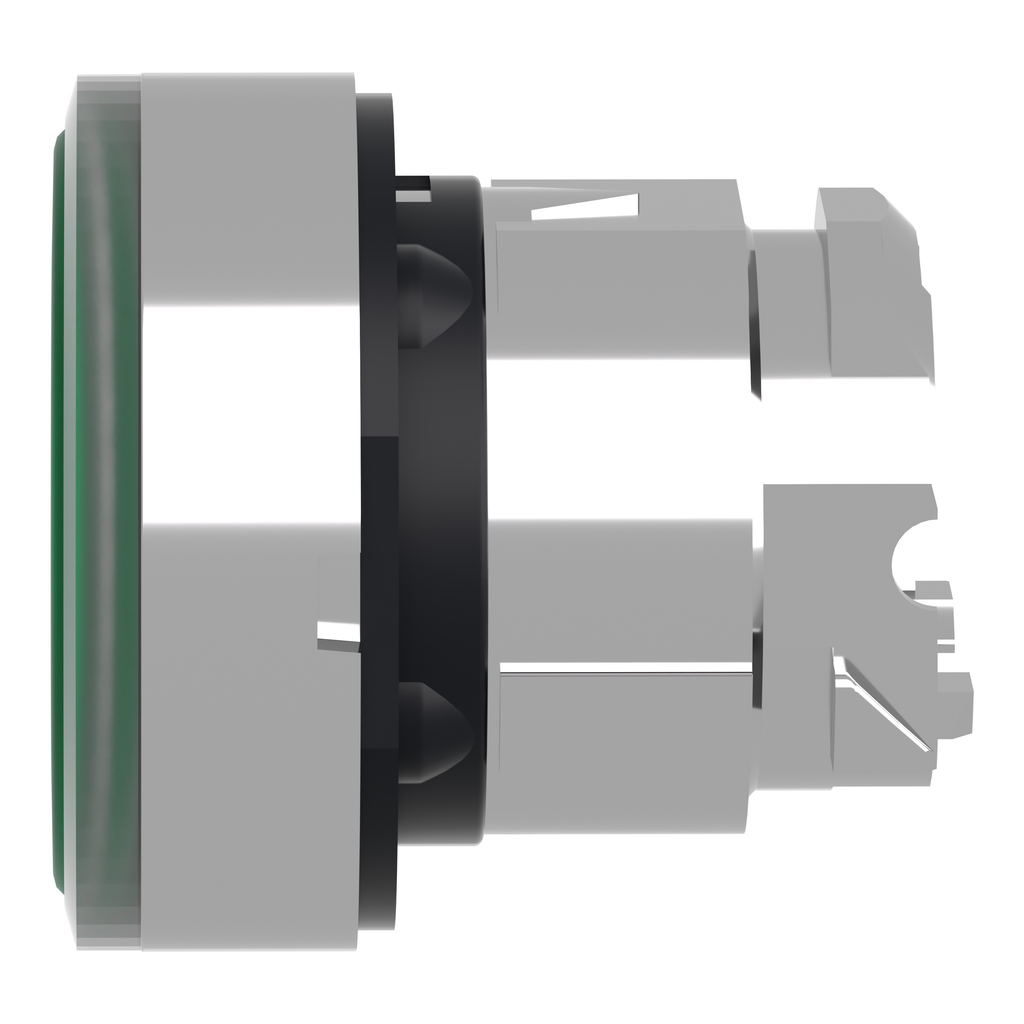 Harmony XB4 - tête bouton poussoir - affleurant pour étiquette - Ø22 - vert