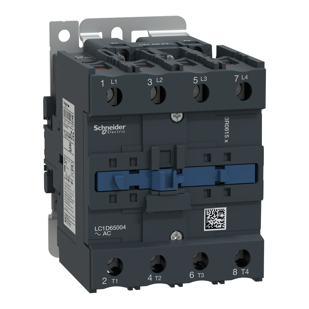 TeSys D - contacteur EN60335 - 4P (4NO) + 1NO + 1NF - AC1 80A - 230Vca