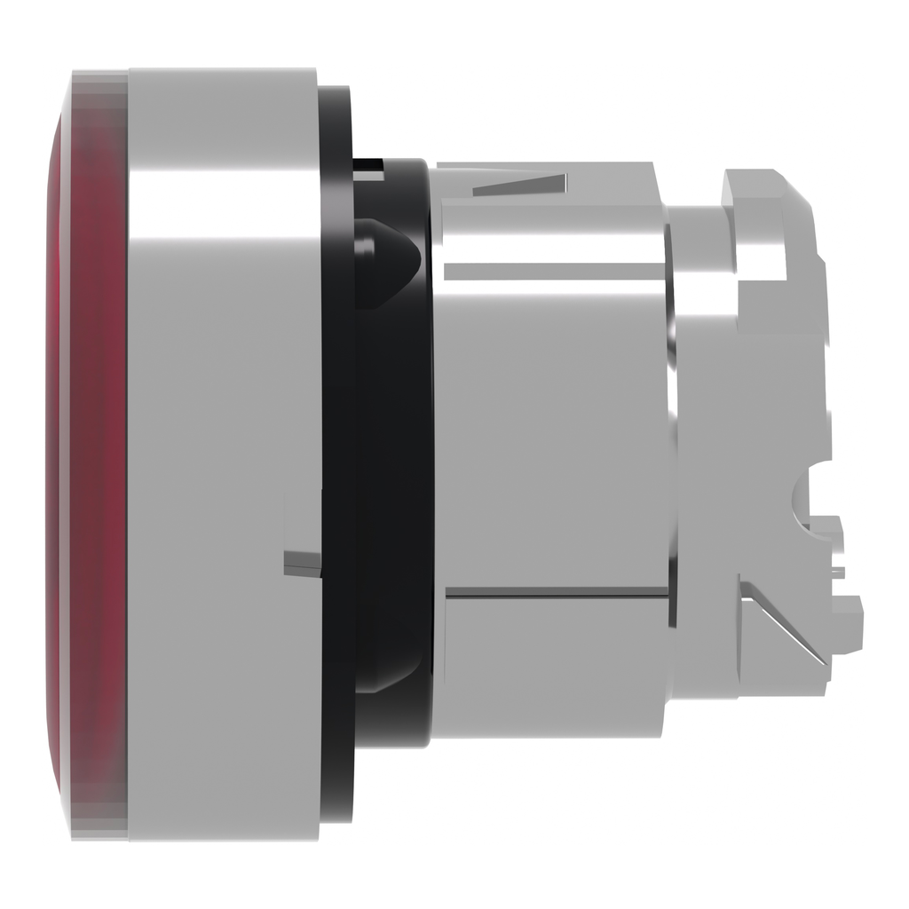 Harmony XB4 - tête bouton poussoir lumineux DEL - Ø22 - anneau - rouge