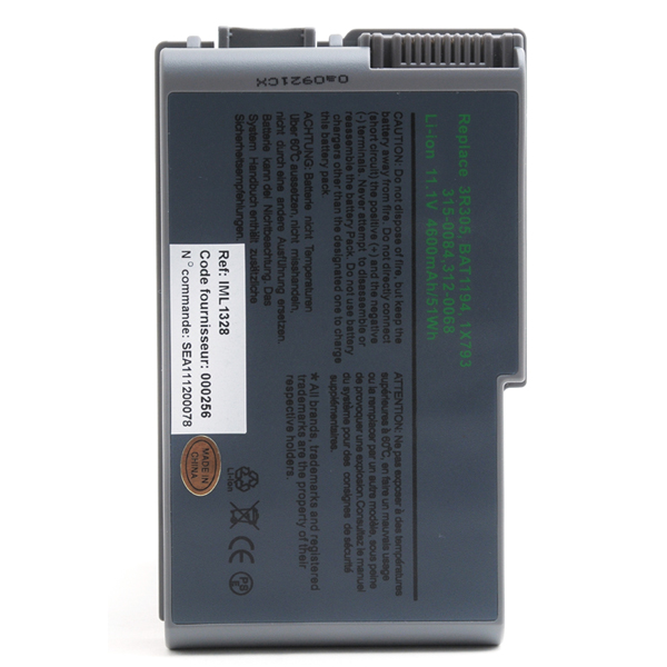 Batterie(s) Batterie ordinateur portable 11.1V 5200mAh