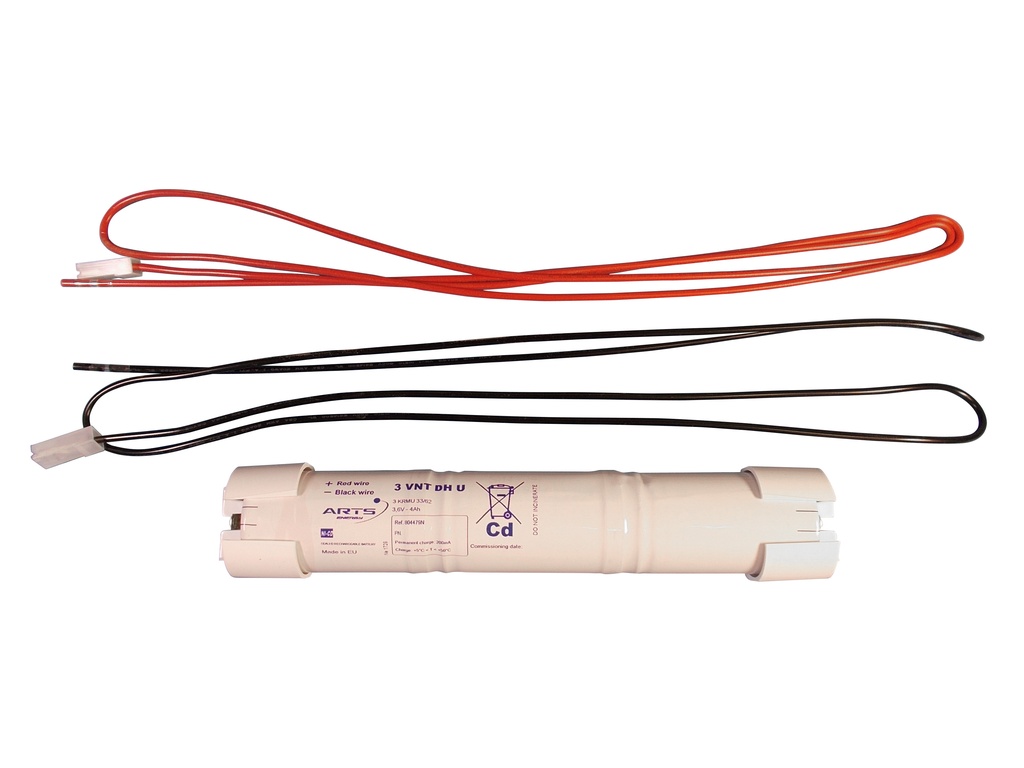 Pack(s) Batterie eclairage secours 3 VNT DH U 3.6V 4Ah