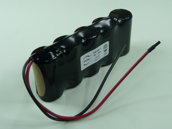 Pack(s) Batterie Nicd 5x SC NX ST1 5S1P 6V 2000mAh Fils