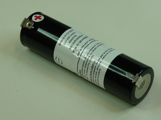 Pack(s) Batterie Nicd 2x D HT 2S1P ST4 T2 2.4V 4Ah FAST