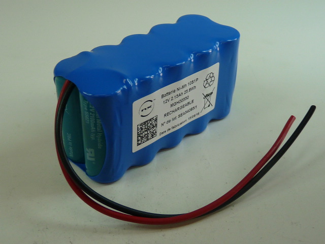 Pack(s) Batterie Nimh 10x 4/5A 10S1P ST2 12V 2.1Ah F150