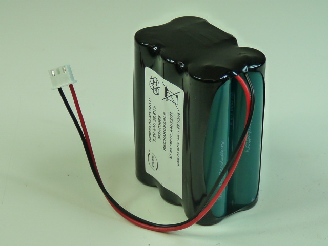 Pack(s) Batterie Nimh 6x 4/3A ST2  F150 7.2V 3.8Ah XHP