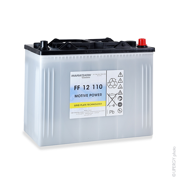 Batterie(s) Batterie traction MARATHON Classic FF12110 12V 125Ah Auto