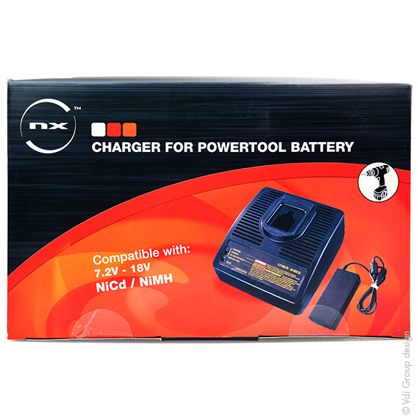 Unité(s) Chargeur pour batterie Dewalt et Black & Decker DC9310 NiCD / NiMH