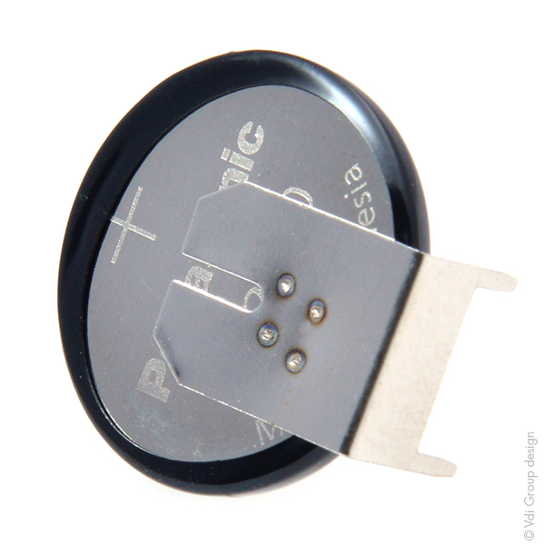 Pile(s) Pile bouton lithium 1x BR2330 1S1P 3V 255mAh 3PH
