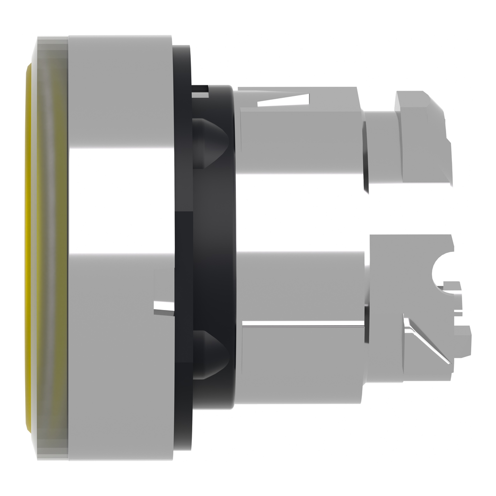 Harmony XB4 - tête bouton poussoir lum DEL - Ø22 - jaune