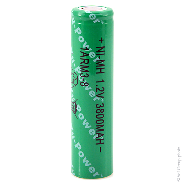 Accumulateur(s) Accus Nimh industriels 7/5A 1ARM3-8 1.2V 3800mAh