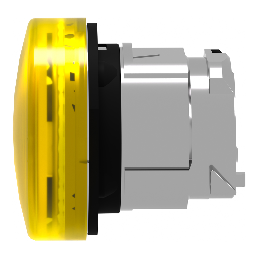 Harmony XB4 - tête voyant lumineux DEL - Ø22 - strié - jaune