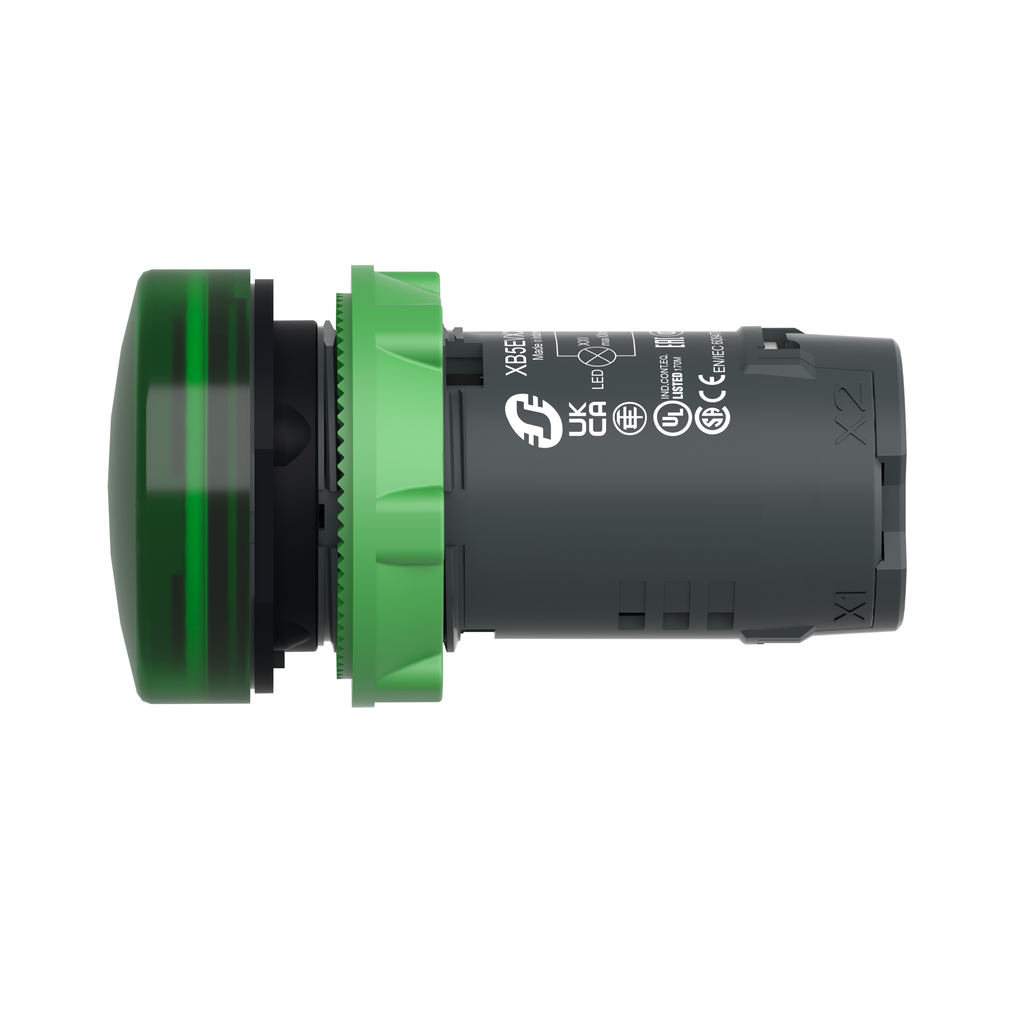 Harmony - voyant LED XB5 monolithique - vert - 230V