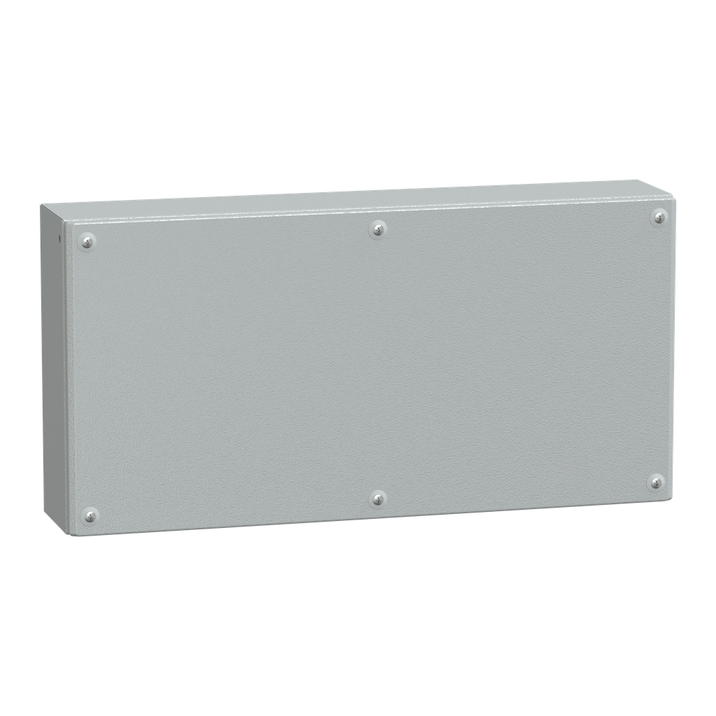PanelSeT SBM - boite acier - 300x600x120mm - couvercle plein