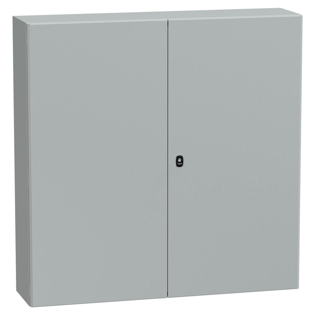 PanelSeT S3D - Enveloppe acier - H1200xL1200xP300 - 2 portes pleines