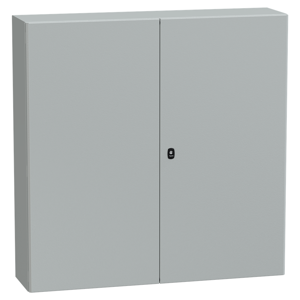 PanelSeT S3D - Enveloppe acier - H1200xL1200xP300 - 2 portes pleines