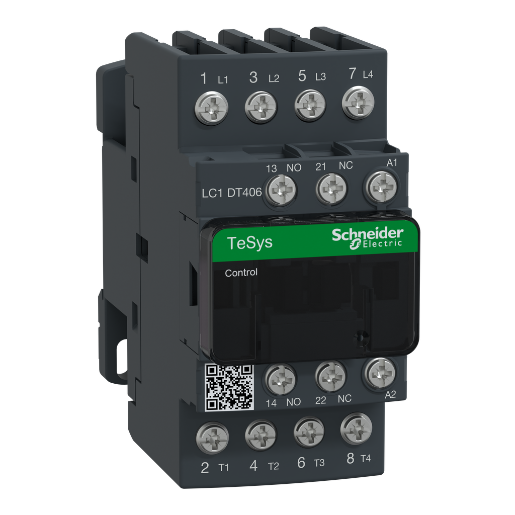 TeSys LC1D - contacteur - 4P - AC-1 440V - 40A - bobine 220Vca