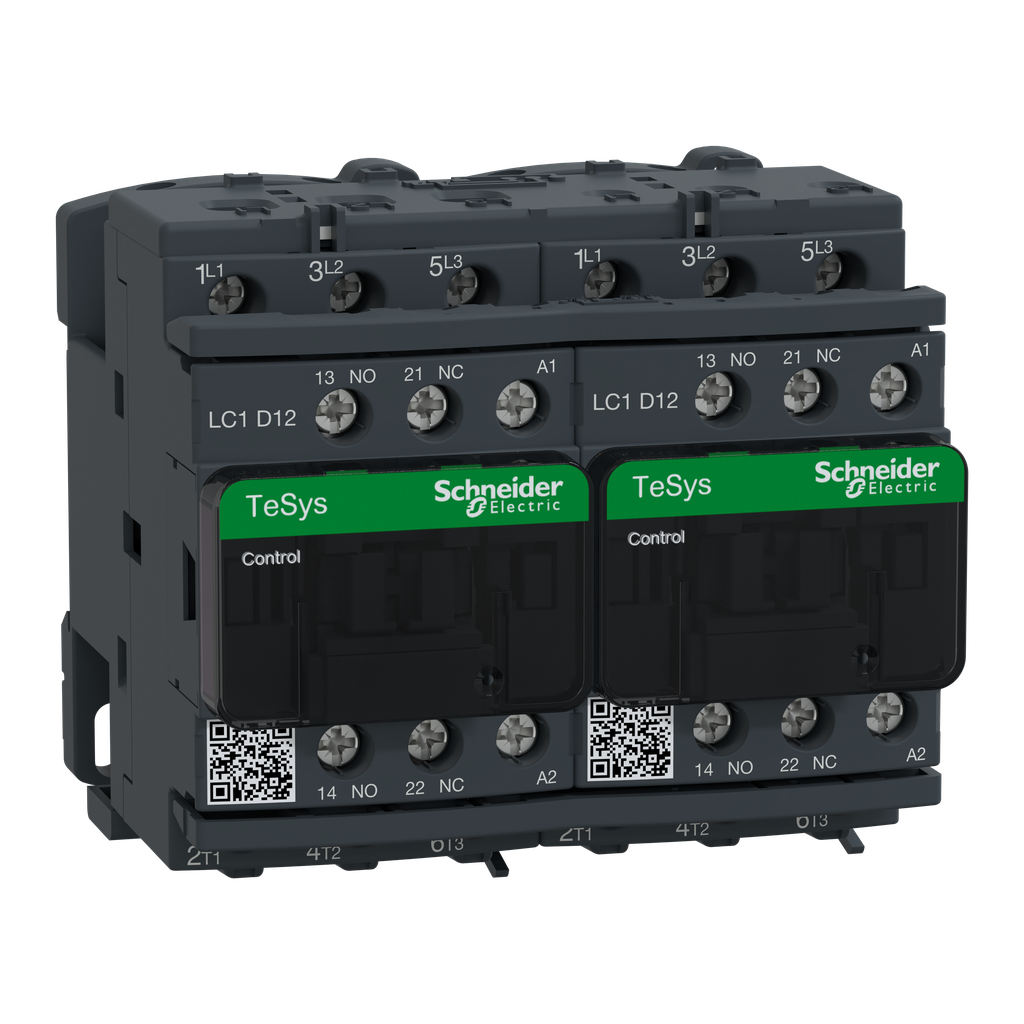 TeSys LC2D - contacteur inverseur - 3P - AC-3 440V - 12A - bobine 48Vca
