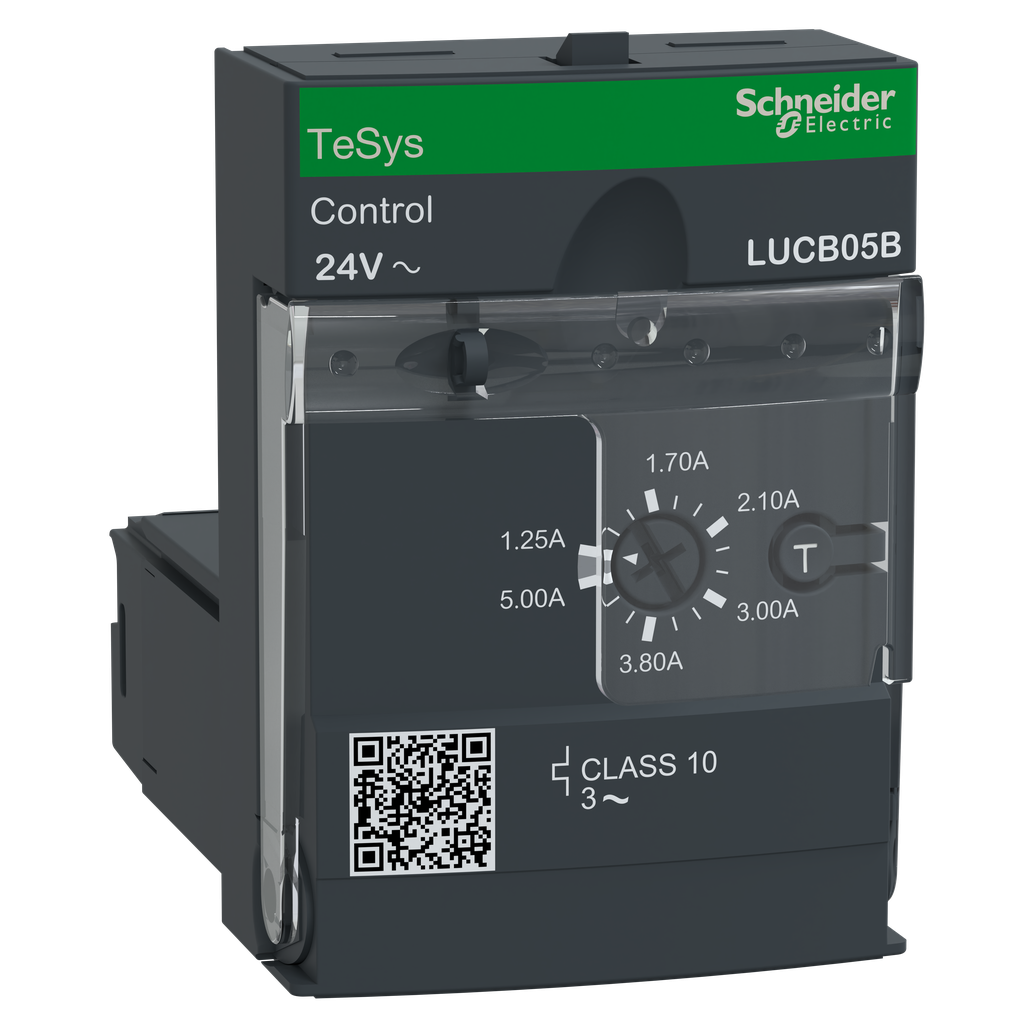 TeSys LUCB - unité de contrôle évolutif - classe 10 - 1,25..5A - 24Vca