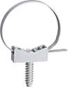 Mureva FIX - Instacables pour conduits Ø40-63 mm - Blanc - avec Cheville filetée