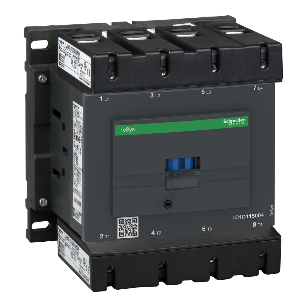 TeSys LC1D - contacteur - 4P - AC-1 440V - 200A - bobine 110Vca