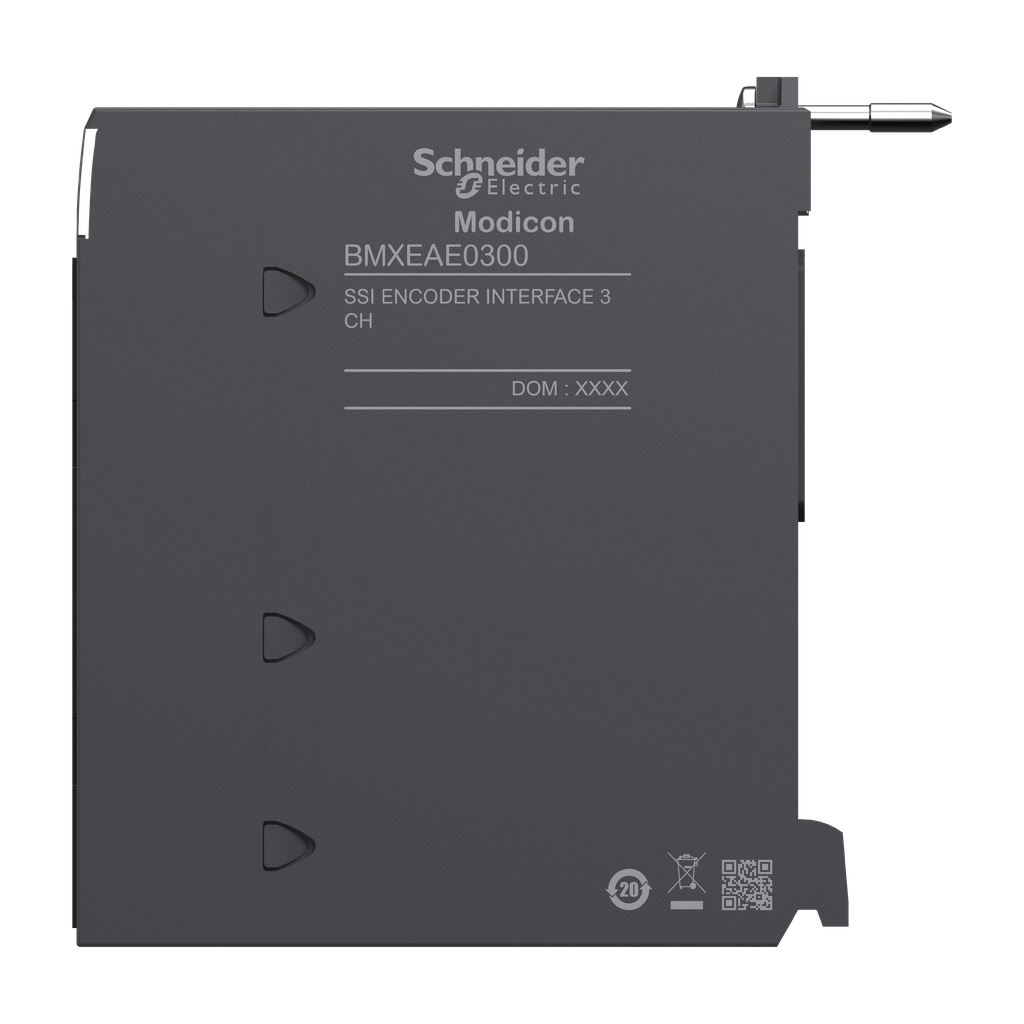 Modicon X80 - module interface codeur SSI - 3 voies