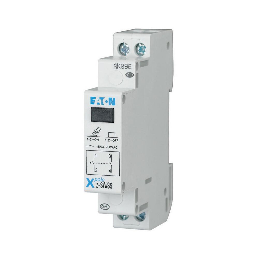 Inter modulaire 2S 16A, 250 V