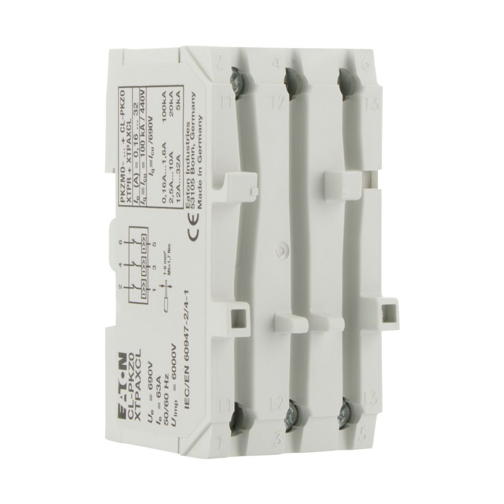 Limiteur de courant, 3p, 63A, 400VAC/100kA, 690VAC/10kA