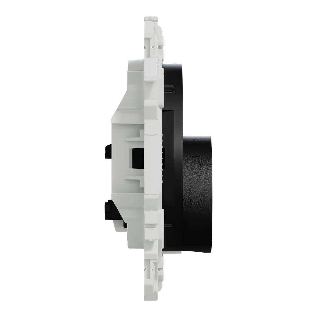 Odace - sortie de câble - serre câble 6 à 12 mm² - noir onyx