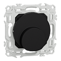 Odace - sortie de câble - serre câble 6 à 12 mm² - noir onyx