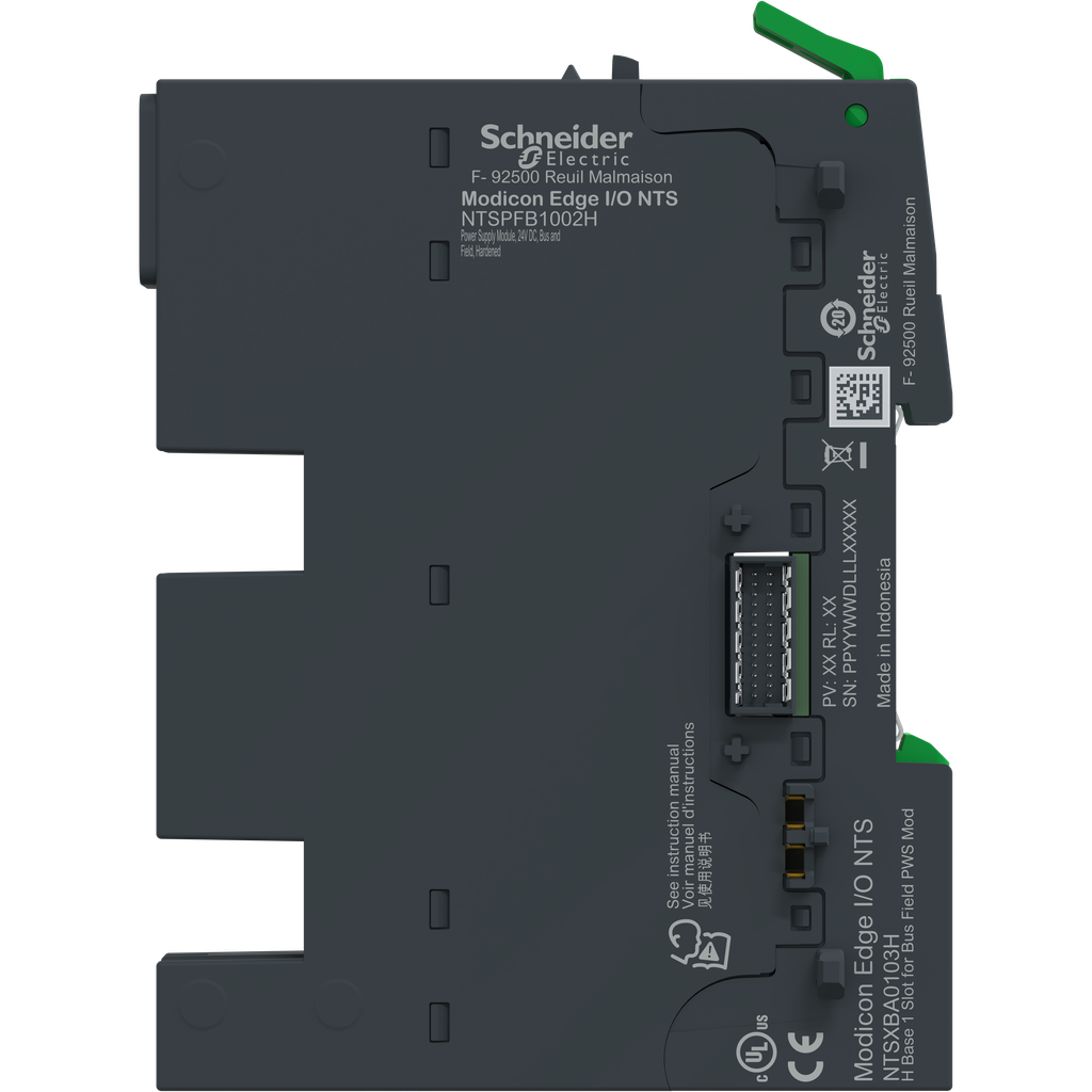 Edge I/O NTS Module+Base alimentation,24V DC, Bus et Modules - Durcie
