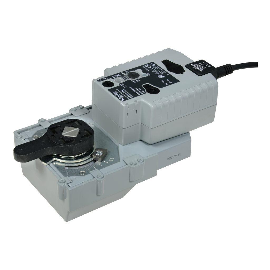 Moteur 24V 40Nm signa ToR avec retour à 0 éectronique pour VF208 DN25 à 100