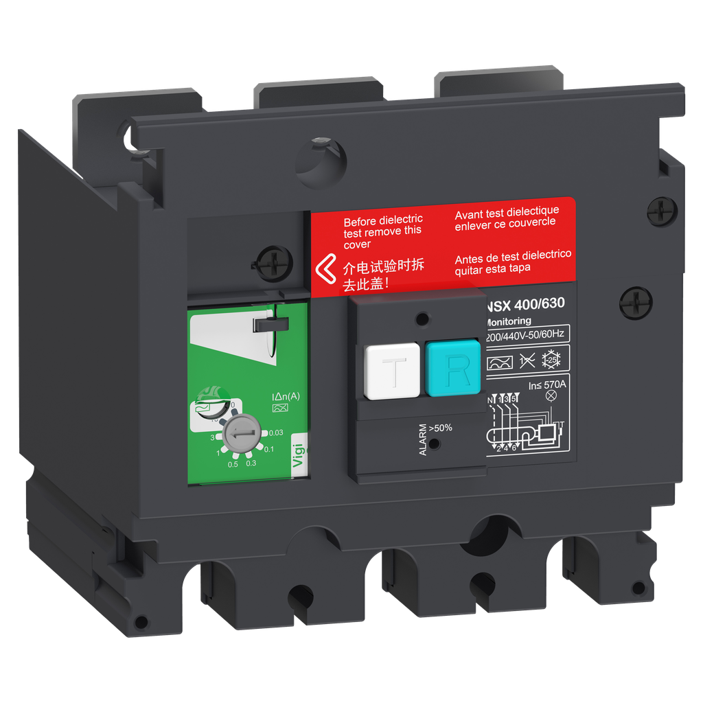 ComPacT NSX - VigiPacT bloc additionnel avec alarme - 3P pour NSX630