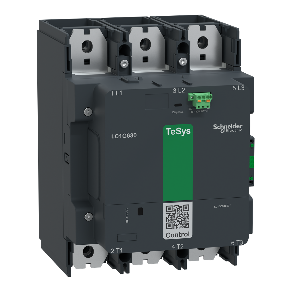 Contacteur TeSys LC1G 800A 440V 4P AC3 Standard 48-130V AC-DC  ferroviaire