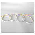 BANDEAU COB 3000K 5M 320LED/M ET 9W/M IP65 24V 5ANS