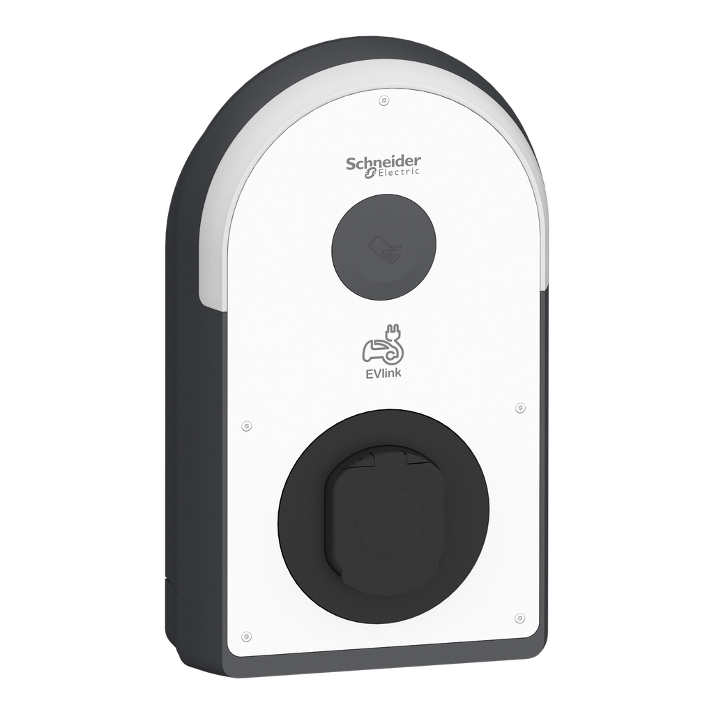 EVlink Pro AC 3PH-22 kW-32A-1 priseT2S-RDC-DD 6 mA+MNx