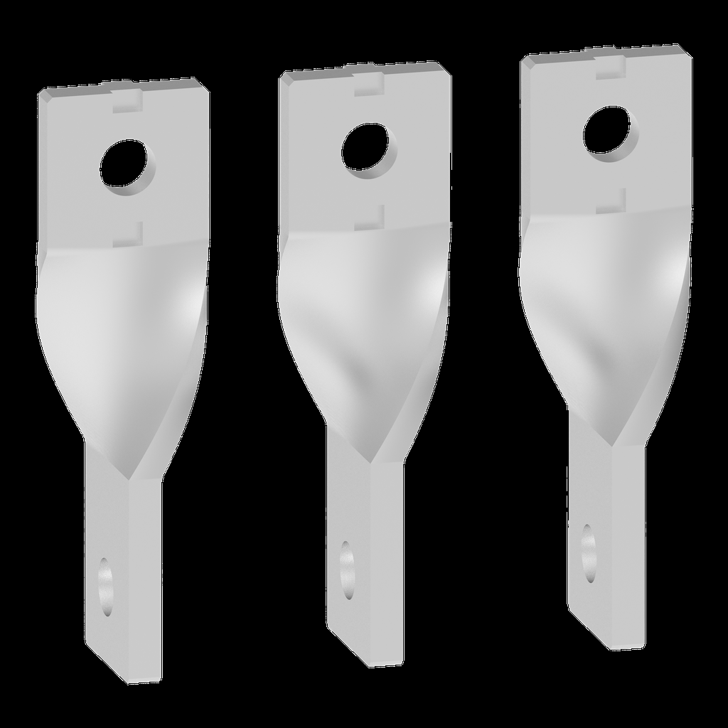 Rallonges de bornes Edgwise pour 3Pole TeSys G265-500