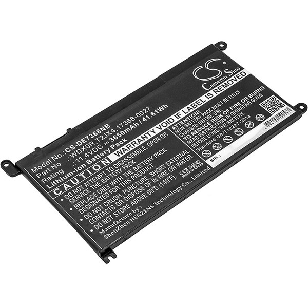 Batterie(s) Batterie ordinateur portable compatible Dell 11.4V 3650mAh