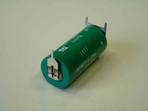 Pile(s) Pile lithium CR2/3AA 3V 1350mAh 3PF